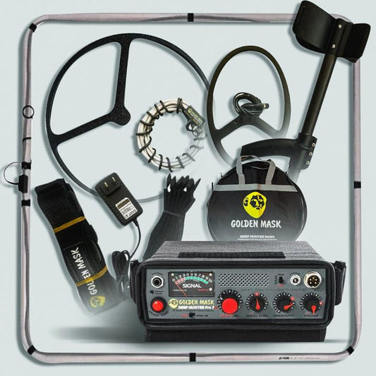 Golden Mask Deep Hunter Pro 7se - The Best Pulse Induction Metal Detector