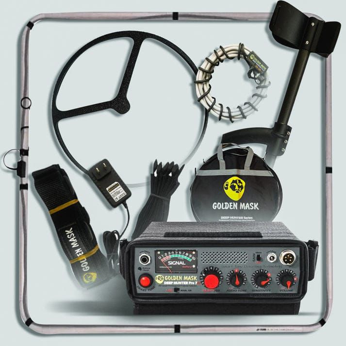 Golden Mask Deep Hunter Pro 7se - The Best Pulse Induction Metal Detector